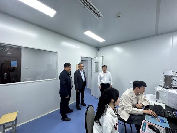 青岛三凯医学科技有限公司王鲁生一行调研走访太阳成集团tyc122ccvip